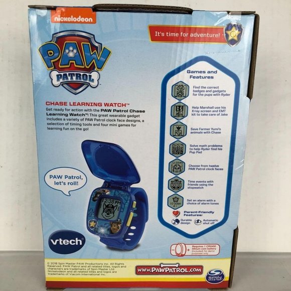 PAW PATROL Chase Learning Watch - Picture 6 of 6